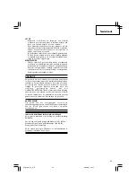 Предварительный просмотр 33 страницы Hitachi C 13U Handling Instructions Manual