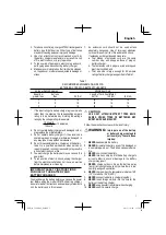 Preview for 7 page of Hitachi C 18DBAL Safety Instructions And Instruction Manual