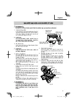 Preview for 23 page of Hitachi C 18DBAL Safety Instructions And Instruction Manual