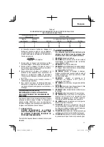 Preview for 31 page of Hitachi C 18DBAL Safety Instructions And Instruction Manual