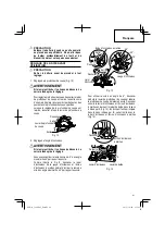 Preview for 41 page of Hitachi C 18DBAL Safety Instructions And Instruction Manual