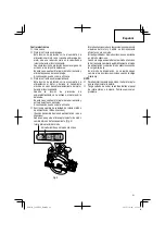 Preview for 61 page of Hitachi C 18DBAL Safety Instructions And Instruction Manual