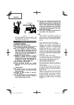 Preview for 68 page of Hitachi C 18DBAL Safety Instructions And Instruction Manual