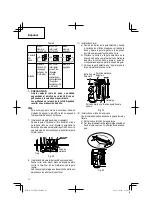 Preview for 70 page of Hitachi C 18DBAL Safety Instructions And Instruction Manual