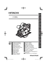 Hitachi C 18DGL Handling Instructions Manual предпросмотр