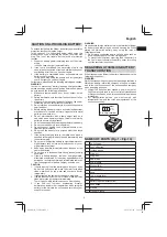 Preview for 5 page of Hitachi C 18DGL Handling Instructions Manual