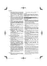 Preview for 10 page of Hitachi C 18DGL Handling Instructions Manual