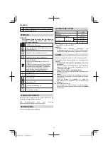 Preview for 14 page of Hitachi C 18DGL Handling Instructions Manual