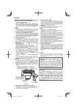 Preview for 16 page of Hitachi C 18DGL Handling Instructions Manual