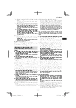 Preview for 59 page of Hitachi C 18DGL Handling Instructions Manual