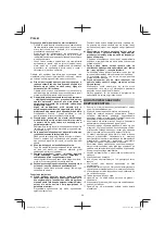 Preview for 98 page of Hitachi C 18DGL Handling Instructions Manual