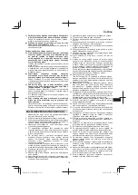 Preview for 115 page of Hitachi C 18DGL Handling Instructions Manual