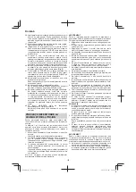 Preview for 132 page of Hitachi C 18DGL Handling Instructions Manual