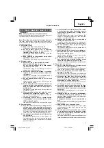 Preview for 9 page of Hitachi C 18DL Handling Instructions Manual