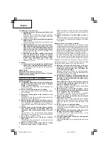 Preview for 10 page of Hitachi C 18DL Handling Instructions Manual