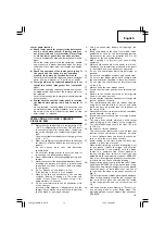 Preview for 11 page of Hitachi C 18DL Handling Instructions Manual