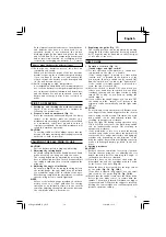 Preview for 15 page of Hitachi C 18DL Handling Instructions Manual