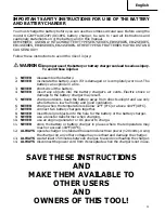 Preview for 11 page of Hitachi C 18DMR Safety Instructions And Instruction Manual