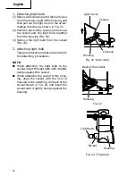 Preview for 28 page of Hitachi C 18DMR Safety Instructions And Instruction Manual