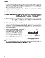 Preview for 54 page of Hitachi C 18DMR Safety Instructions And Instruction Manual