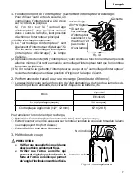 Preview for 57 page of Hitachi C 18DMR Safety Instructions And Instruction Manual