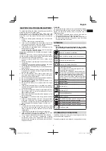 Preview for 5 page of Hitachi C 18DSL Handling Instructions Manual