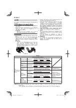 Preview for 14 page of Hitachi C 18DSL Handling Instructions Manual