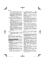 Preview for 108 page of Hitachi C 18DSL Handling Instructions Manual