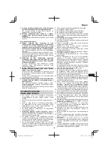 Preview for 109 page of Hitachi C 18DSL Handling Instructions Manual