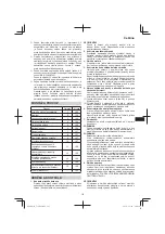 Preview for 121 page of Hitachi C 18DSL Handling Instructions Manual