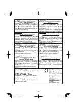 Preview for 206 page of Hitachi C 18DSL Handling Instructions Manual