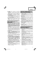 Preview for 17 page of Hitachi C 6BUY Handling Instructions Manual