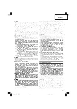 Preview for 19 page of Hitachi C 6BUY Handling Instructions Manual