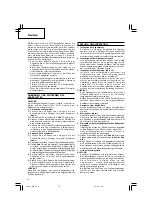 Preview for 20 page of Hitachi C 6BUY Handling Instructions Manual