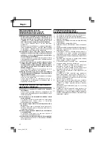 Preview for 38 page of Hitachi C 6BUY Handling Instructions Manual