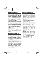 Preview for 44 page of Hitachi C 6BUY Handling Instructions Manual