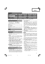 Preview for 45 page of Hitachi C 6BUY Handling Instructions Manual