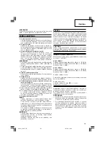 Preview for 47 page of Hitachi C 6BUY Handling Instructions Manual