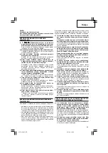 Preview for 49 page of Hitachi C 6BUY Handling Instructions Manual