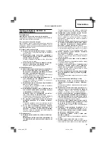 Preview for 61 page of Hitachi C 6BUY Handling Instructions Manual