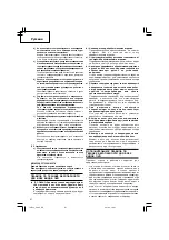 Preview for 68 page of Hitachi C 6BUY Handling Instructions Manual