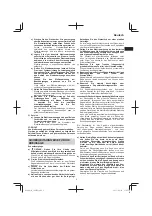 Preview for 9 page of Hitachi C 6MEY Handling Instructions Manual