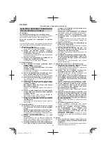 Предварительный просмотр 44 страницы Hitachi C 6MEY Handling Instructions Manual