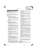 Предварительный просмотр 7 страницы Hitachi C 6SS Handling Instructions Manual