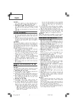 Предварительный просмотр 10 страницы Hitachi C 6SS Handling Instructions Manual