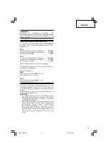 Предварительный просмотр 17 страницы Hitachi C 6SS Handling Instructions Manual