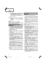 Предварительный просмотр 30 страницы Hitachi C 6SS Handling Instructions Manual