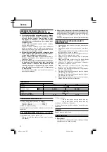 Preview for 36 page of Hitachi C 6SS Handling Instructions Manual