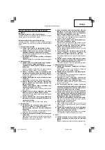 Предварительный просмотр 39 страницы Hitachi C 6SS Handling Instructions Manual