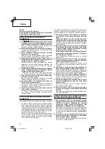 Предварительный просмотр 40 страницы Hitachi C 6SS Handling Instructions Manual